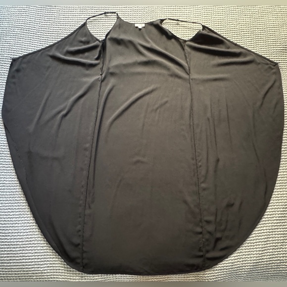 Olivia Grey Chic Black Midi Wrap Dress, XS - Picture 14 of 14